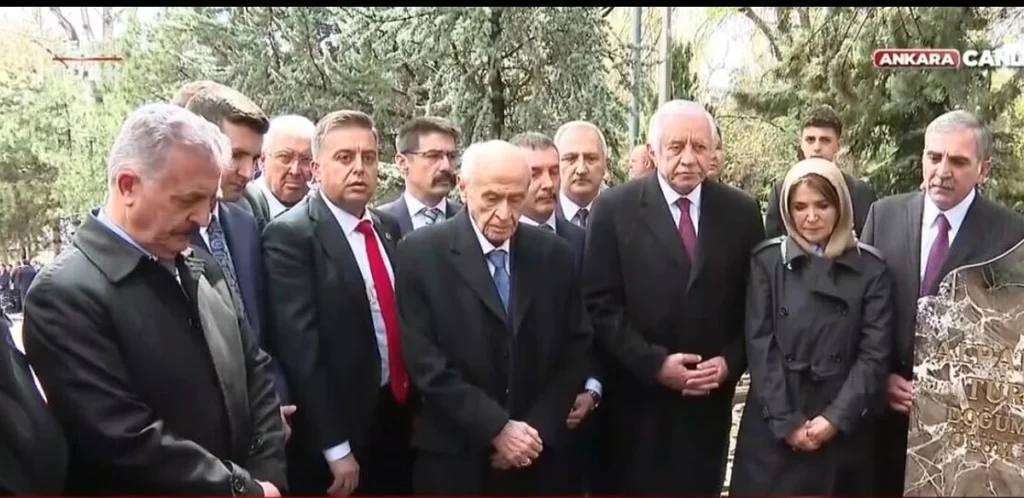 Devlet Bahçeli İlk Görüntü